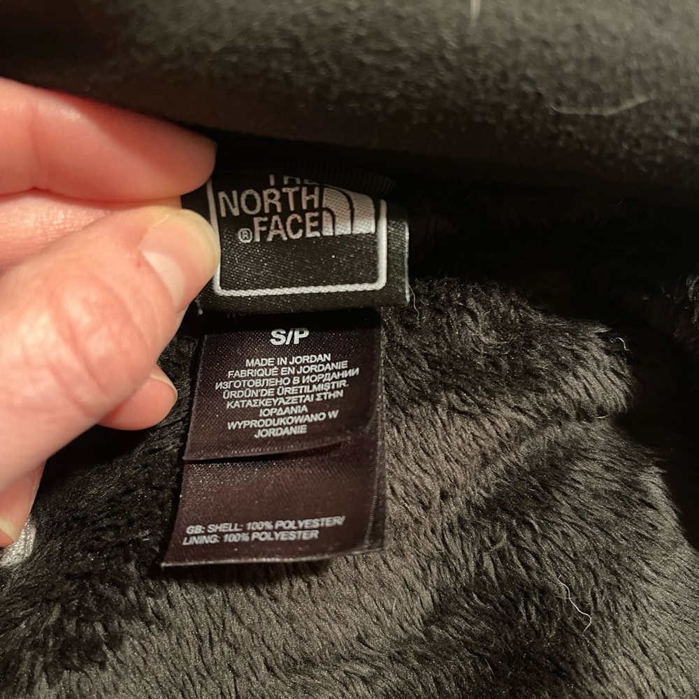 North Face Black Osito Fleece Jacket Small - Picture 3 of 3